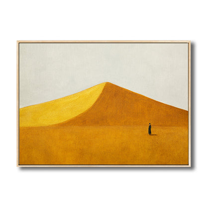 Vivolux | Skandinavischer Stil Flachland Leinwanddruck Naturlandschaft Wandkunst Dekor in hellen Farben