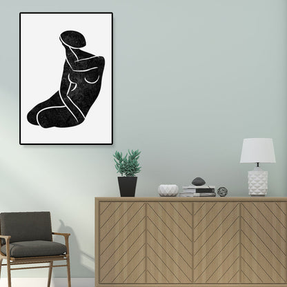 Vivolux | Neuartiges Muster Leinwand Abstrakter Expressionismus Texturiert Wandkunst Dekor in Helle Farbe