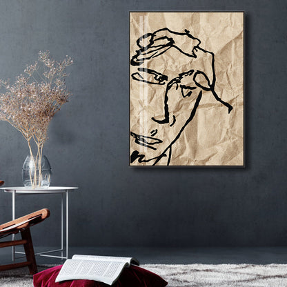 Vivolux | Weiches Farb-Abstract-Muster-Gemälde Texturiertes Skandinavisches Wohnzimmer Leinwand Wandkunst