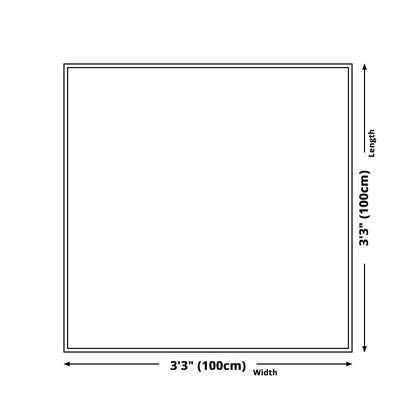 Vivolux | Kreativ Braun Zeitgenössisch Teppich Polyester Hundemuster Teppich Waschbar Haustierfreundlich Rutschfester Teppich für Kinderzimmer