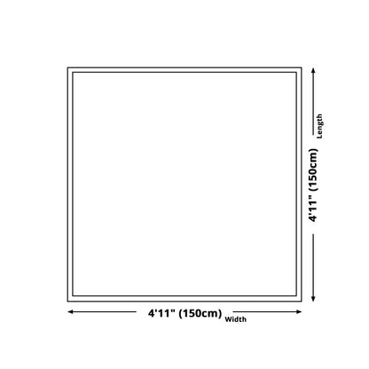 Vivolux | Kreativ Braun Zeitgenössisch Teppich Polyester Hundemuster Teppich Waschbar Haustierfreundlich Rutschfester Teppich für Kinderzimmer