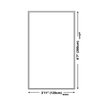 Vivolux | Neuheit geometrisches Muster Teppich mit Streifen Mehrfarbig Polyester Teppich rutschfest haustierfreundlich waschbar Teppich für Wohnzimmer