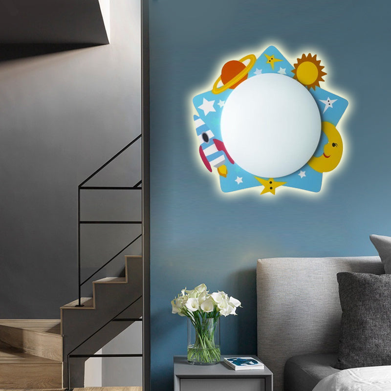 Vivolux | Slim Panel Verpleegkamer Wandlamp Acryl Moderne Cartoon LED Wandlamp Licht