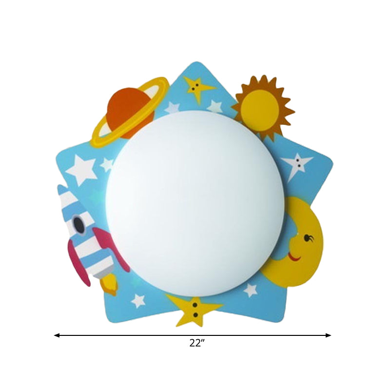 Vivolux | Slim Panel Verpleegkamer Wandlamp Acryl Moderne Cartoon LED Wandlamp Licht