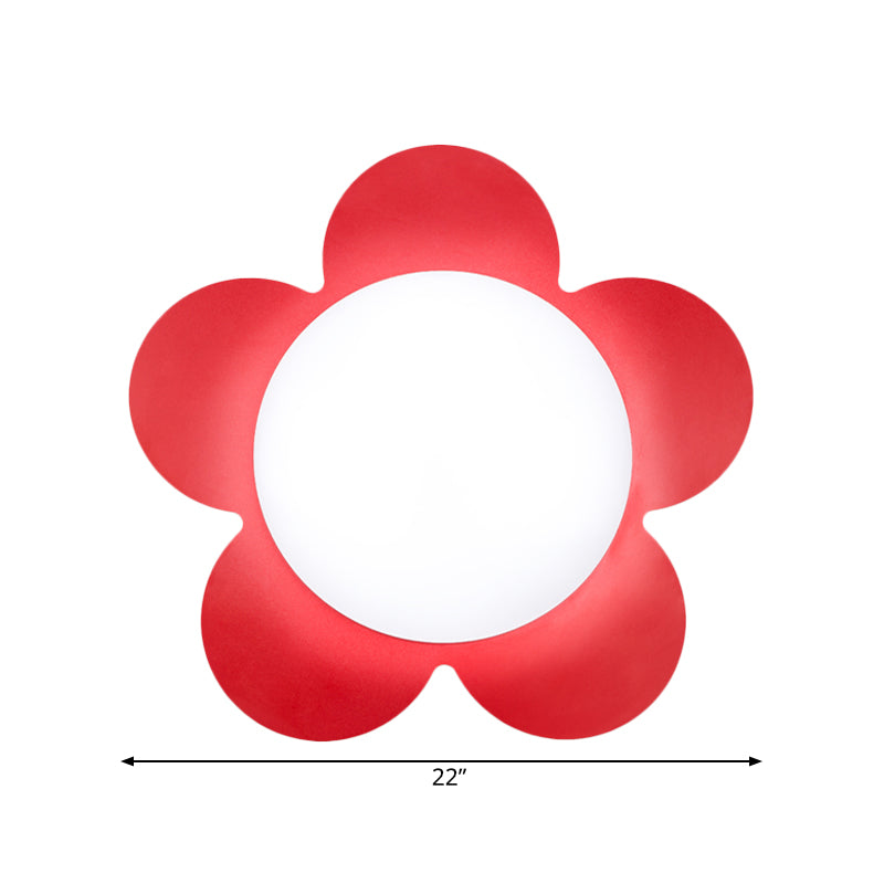 Vivolux | Helle Farbige Floral Wandlicht Moderne Stylische Acryl LED Wandleuchte für Kindergarten