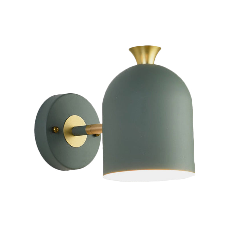 Vivolux | Kop Shade Eetkamer Wandlamp Metaal 1 Gloeilamp Nordische Stil Wandlampe mit Macaron Farbe