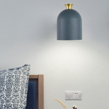 Vivolux | Kop Shade Eetkamer Wandlamp Metaal 1 Gloeilamp Nordische Stil Wandlampe mit Macaron Farbe