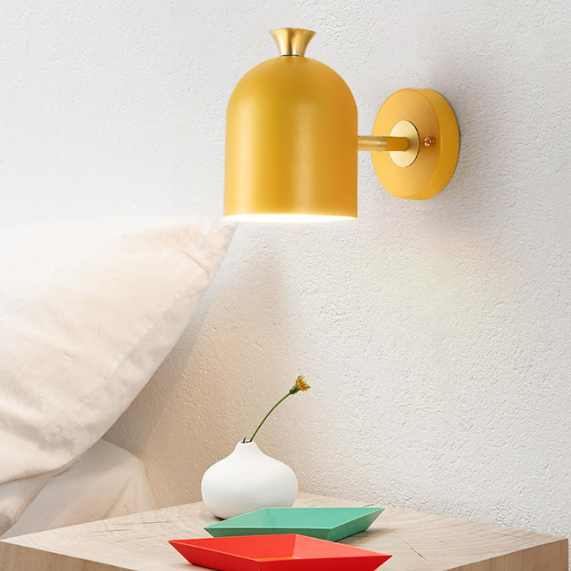 Vivolux | Kop Shade Eetkamer Wandlamp Metaal 1 Gloeilamp Nordische Stil Wandlampe mit Macaron Farbe