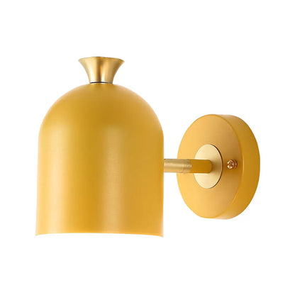 Vivolux | Kop Shade Eetkamer Wandlamp Metaal 1 Gloeilamp Nordische Stil Wandlampe mit Macaron Farbe