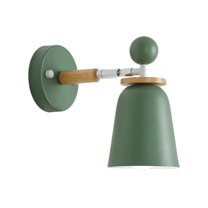 Vivolux | Baby Schlafzimmer Glocke Wand Licht Metall Einzelleuchte Macaron Loft Unterton Wandlampe