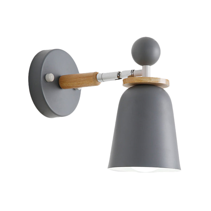 Vivolux | Baby Schlafzimmer Glocke Wand Licht Metall Einzelleuchte Macaron Loft Unterton Wandlampe