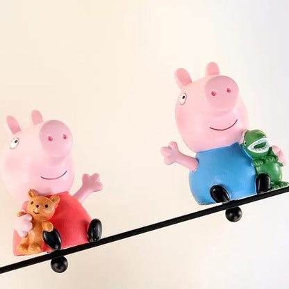 Vivolux | Contemporary Zwarte Wandlamp Ring Metaal Sconces Licht met Pop Deco voor Kinderkamer