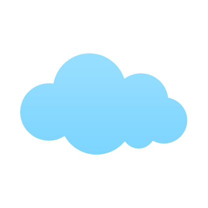 Vivolux | Macaron Stil Wolken Wandleuchte Metall Unterton LED Wandleuchte für Kinderzimmer