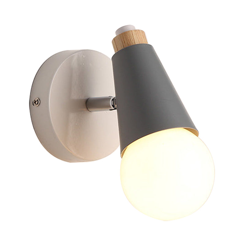 Vivolux | Draaibare Macaron Zoete Kegel Wandlamp 1 Hoofd Metaal Wandverlichting voor Kinderkamer