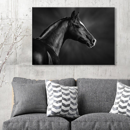 Vivolux | Asiatischer Stil Wildtier Wanddekor Lichfarbig Texturiertes Leinwand Kunst für Wohnzimmer