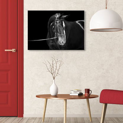 Vivolux | Asiatischer Stil Wildtier Wanddekor Lichfarbig Texturiertes Leinwand Kunst für Wohnzimmer