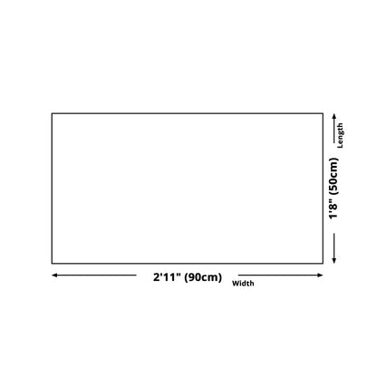 Vivolux | Kohlezeichnungen Abstrakte Figur Leinwanddruck Weiße Pop-Art Wanddekoration für das Wohnzimmer