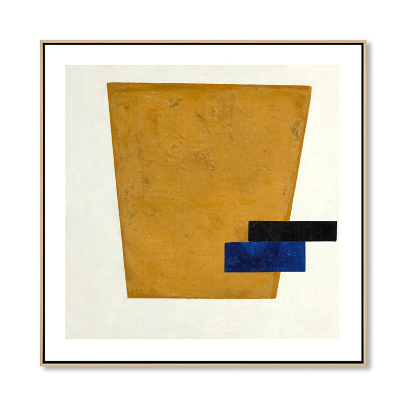 Vivolux | Geometrischer Leinwanddruck Wohnkultur Ölgemälde Wanddekoration in sanften Farben, strukturiert