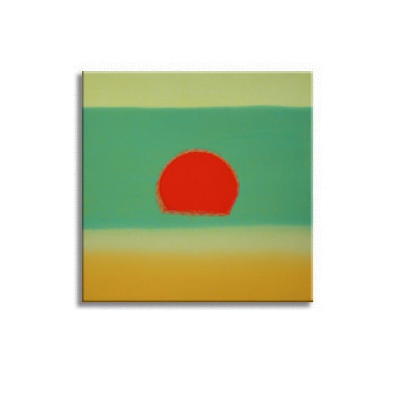 Vivolux | Sunrise Scenery Canvas Print Pop Art Naturphänomene Wanddekoration in hellen Farben