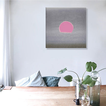 Vivolux | Sunrise Scenery Canvas Print Pop Art Naturphänomene Wanddekoration in hellen Farben