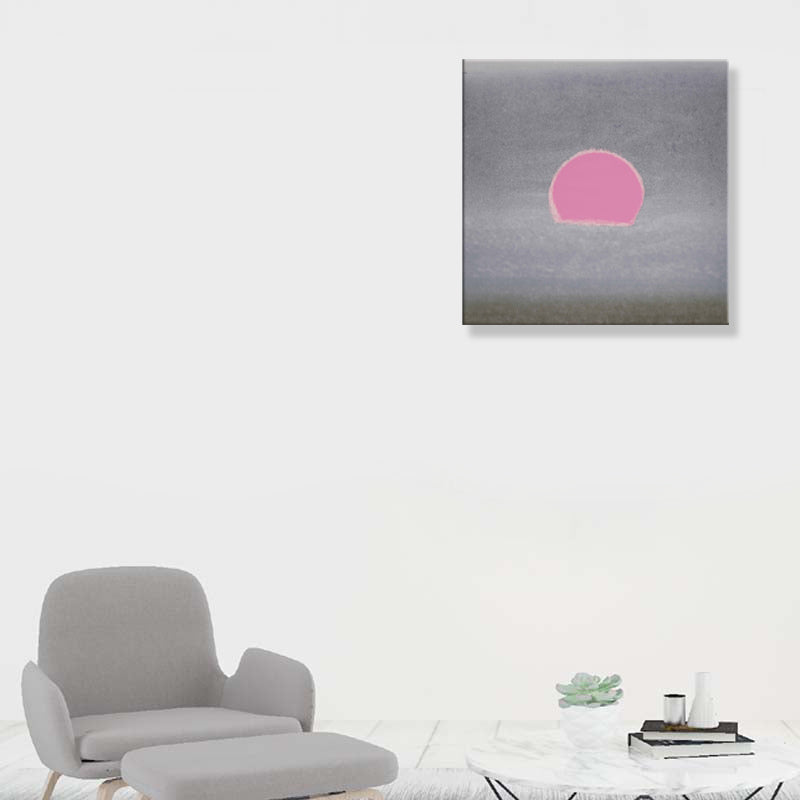 Vivolux | Sunrise Scenery Canvas Print Pop Art Naturphänomene Wanddekoration in hellen Farben