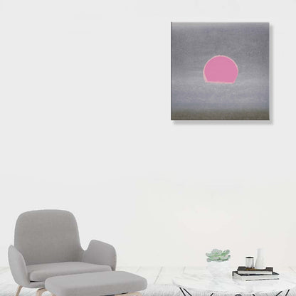 Vivolux | Sunrise Scenery Canvas Print Pop Art Naturphänomene Wanddekoration in hellen Farben