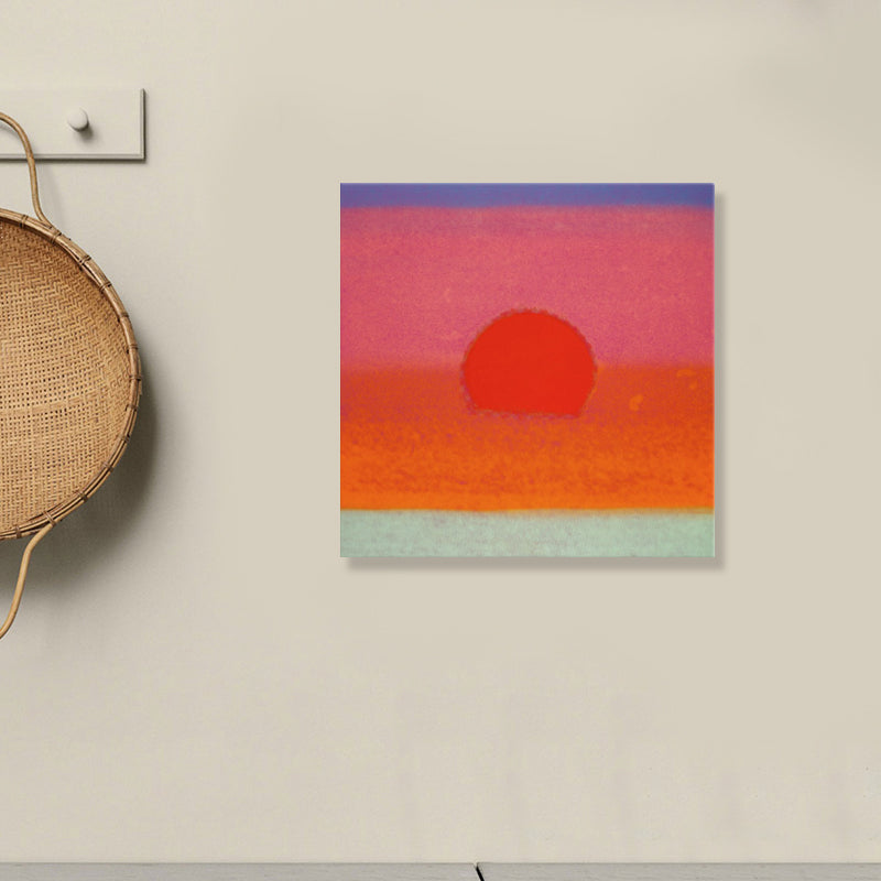 Vivolux | Sunrise Scenery Canvas Print Pop Art Naturphänomene Wanddekoration in hellen Farben