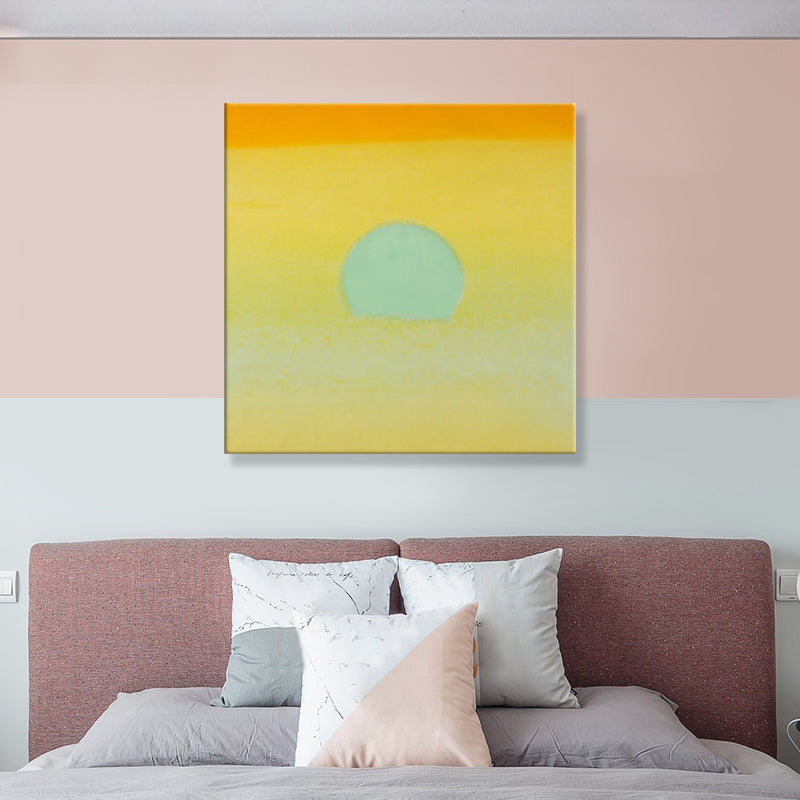 Vivolux | Sunrise Scenery Canvas Print Pop Art Naturphänomene Wanddekoration in hellen Farben