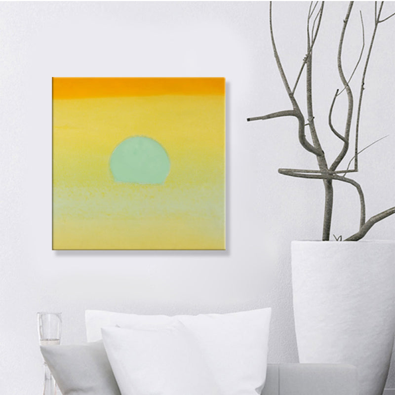Vivolux | Sunrise Scenery Canvas Print Pop Art Naturphänomene Wanddekoration in hellen Farben