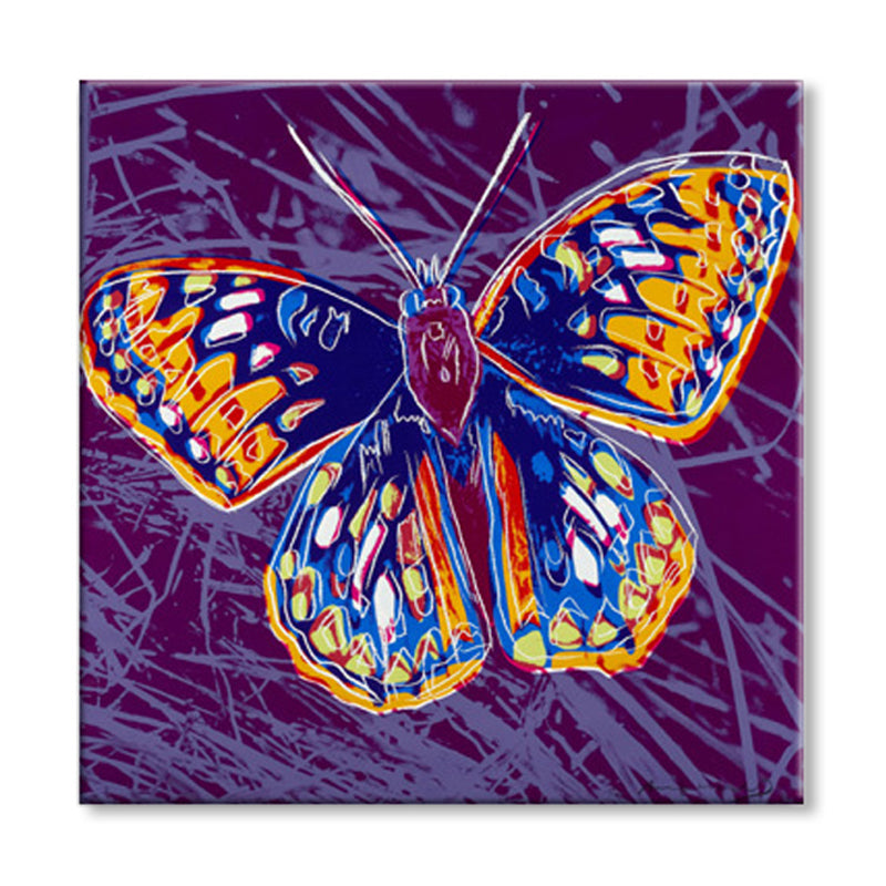 Vivolux | Wildtier-Leinwanddruck Pop Art Stil Texturiertes Esszimmer Gemälde in Pastellfarbe