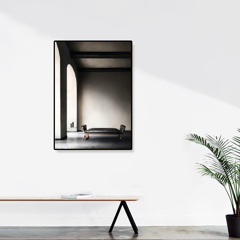 Vivolux | Arched Door Szenen Wandkunst Set Sanfte Farben Moderner Stil Leinwanddruck für das Familienzimmer