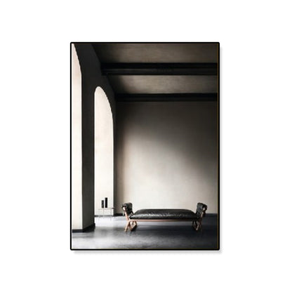 Vivolux | Arched Door Szenen Wandkunst Set Sanfte Farben Moderner Stil Leinwanddruck für das Familienzimmer