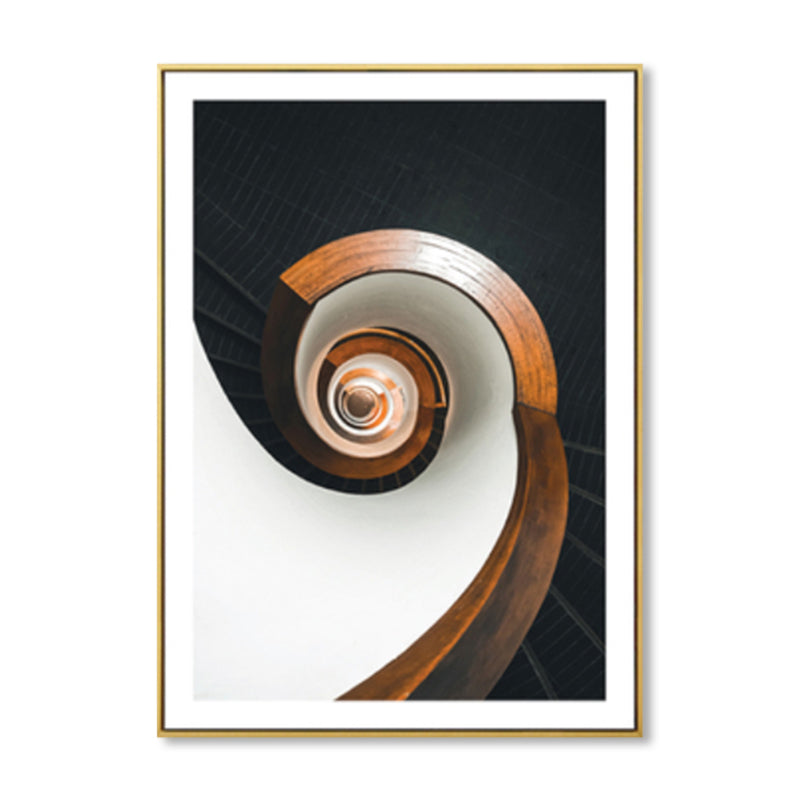 Vivolux | Architektur Innenansicht Leinwandkunst Sanfte Farben zeitgenössische Wanddekoration für Zuhause