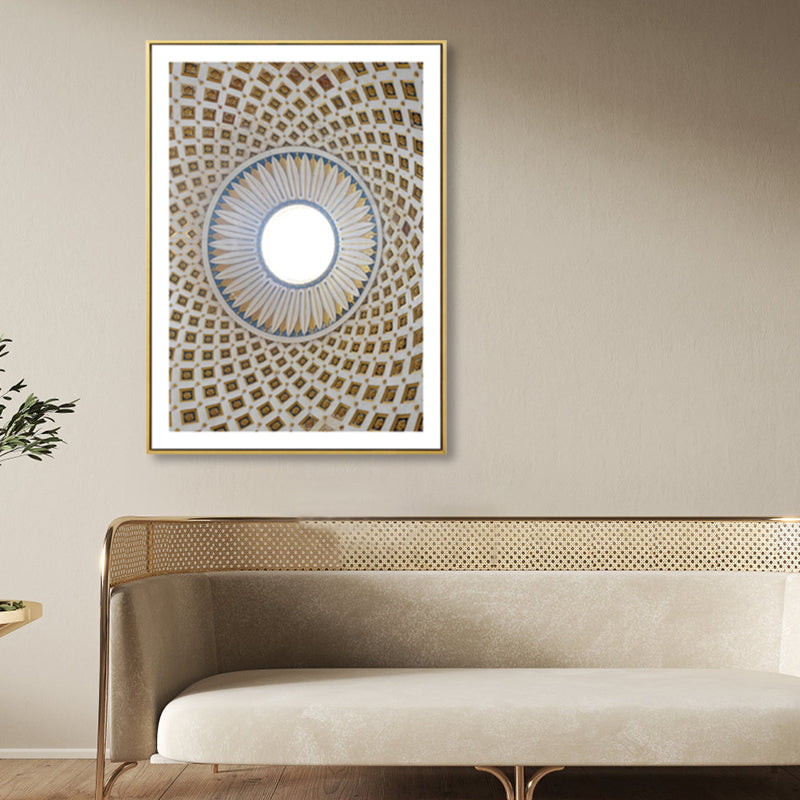 Vivolux | Architektur Innenansicht Leinwandkunst Sanfte Farben zeitgenössische Wanddekoration für Zuhause