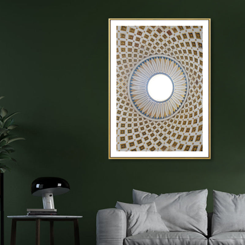 Vivolux | Architektur Innenansicht Leinwandkunst Sanfte Farben zeitgenössische Wanddekoration für Zuhause