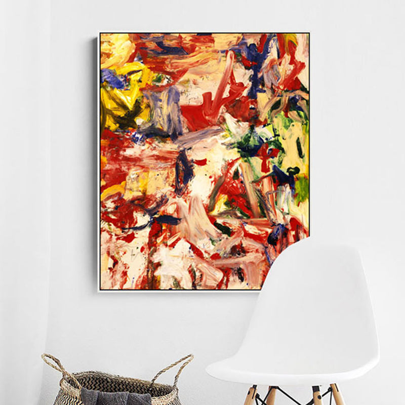 Vivolux | Strukturierte Pinselstrich-Leinwand Zeitgenössische Kunst Wanddekoration für das Wohnzimmer, Mehrere Größen