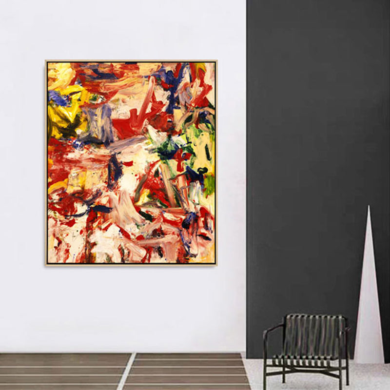 Vivolux | Strukturierte Pinselstrich-Leinwand Zeitgenössische Kunst Wanddekoration für das Wohnzimmer, Mehrere Größen