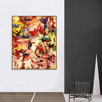 Vivolux | Strukturierte Pinselstrich-Leinwand Zeitgenössische Kunst Wanddekoration für das Wohnzimmer, Mehrere Größen