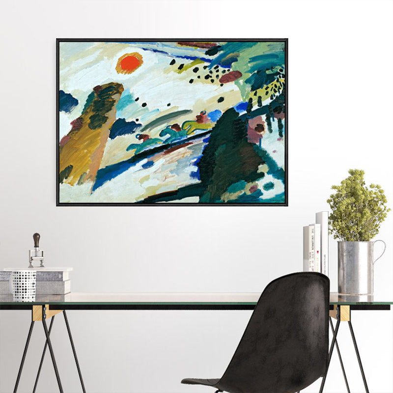 Vivolux | Gemälde Abstrakt Leinwanddruck Pastellfarben Zeitgenössische Kunst Wanddeko für das Wohnzimmer