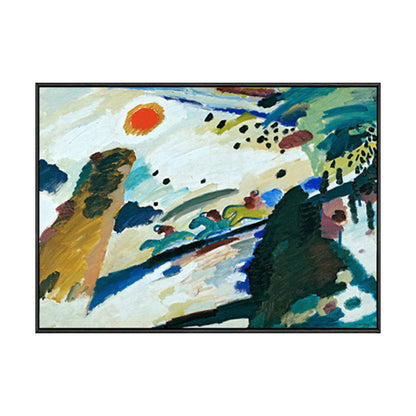 Vivolux | Gemälde Abstrakt Leinwanddruck Pastellfarben Zeitgenössische Kunst Wanddeko für das Wohnzimmer