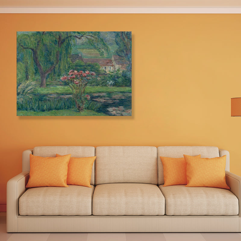 Vivolux | Natürliche Landschaft Wandkunst Deko für das Wohnzimmer in Pastellfarbe, mehrere Größen