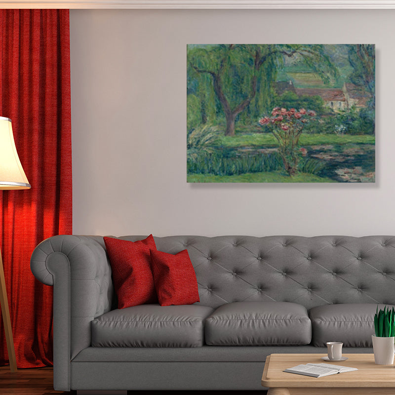 Vivolux | Natürliche Landschaft Wandkunst Deko für das Wohnzimmer in Pastellfarbe, mehrere Größen