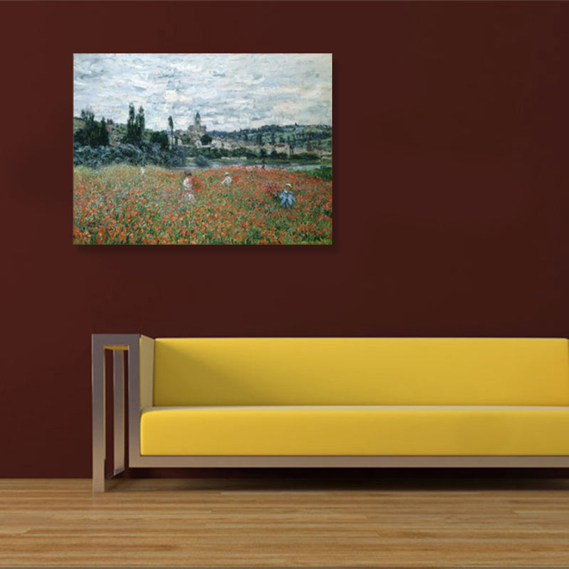 Vivolux | Natürliche Landschaft Wandkunst Deko für das Wohnzimmer in Pastellfarbe, mehrere Größen