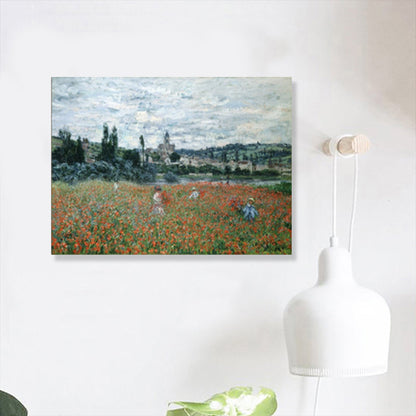 Vivolux | Natürliche Landschaft Wandkunst Deko für das Wohnzimmer in Pastellfarbe, mehrere Größen