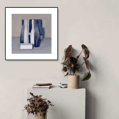 Vivolux | Lichtfarbige Pop-Art-Wanddekoration Gemälde Dosen und Flaschen Leinwanddruck für die Inneneinrichtung