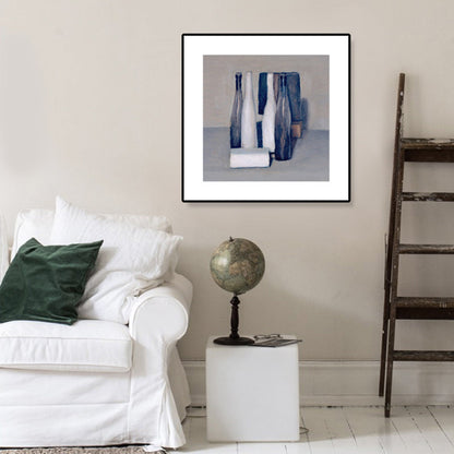 Vivolux | Lichtfarbige Pop-Art-Wanddekoration Gemälde Dosen und Flaschen Leinwanddruck für die Inneneinrichtung