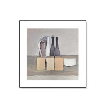 Vivolux | Lichtfarbige Pop-Art-Wanddekoration Gemälde Dosen und Flaschen Leinwanddruck für die Inneneinrichtung