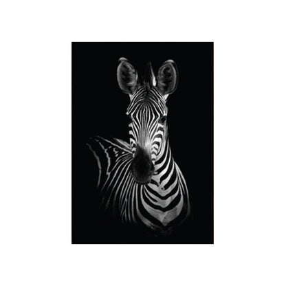 Vivolux | Fotografien Moderner Stil Leinwandkunst mit Wildtier-Muster in dunkler Farbe für Zuhause