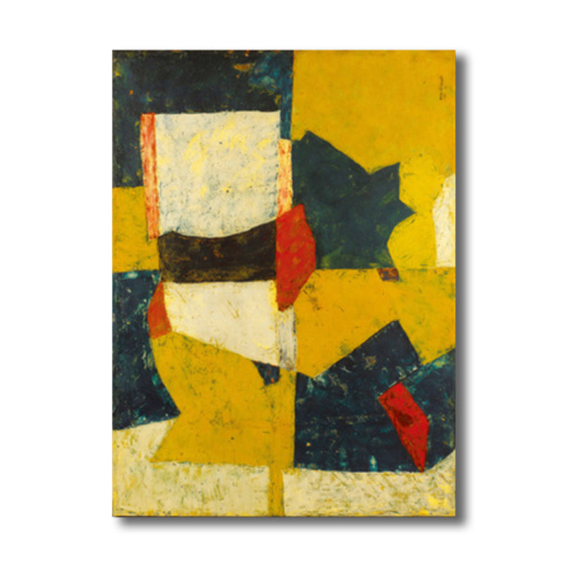 Vivolux | Neuartiges abstraktes Muster Leinwand Pop Art texturierte Wanddekoration in Pastellfarben für das Gästezimmer