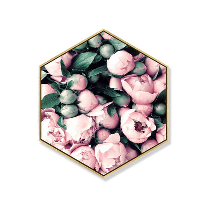 Vivolux | Foto Druck Rosenblüte Leinwand Helle Farbe Skandinavische Wanddekoration für das Wohnzimmer